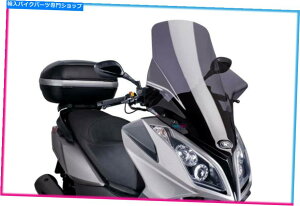 Windshields Puig Screen V-TechCc[OKymco_E^E125i 2014 Dark Smoke PUIG SCREEN V-TECH LINE TOURING KYMCO DOWNTOWN 125i 2014 DARK SMOKE