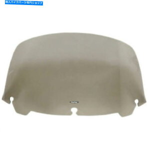 Windshields ̃xXg10 "CgX[NtgKX2014-20n[[c[Of Wind Vest 10" Light Smoke Replacement Windshield 2014-20 Harley Touring Models