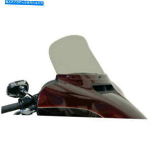 Windshields ̃xXg9 "CgX[NtgKX2014-20n[[c[Of Wind Vest 9" Light Smoke Replacement Windshield 2014-20 Harley Touring Models