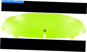 Windshields �N���b�N�E�F���N�X�A�C�X�R���[�O���[��4 �n�[���[FLH�o�b�g�E�B���O�̂��߂̃t���A�t�����g�K���X14-22 Klock Werks Ice Kolor Green 4 Flare Windshield for Harley FLH Batwing 14-22�y���s�A���i�z