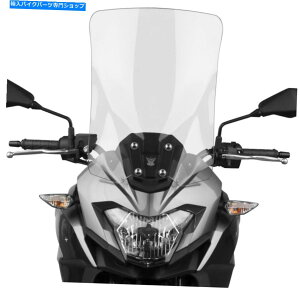 Windshields �i�V���i���T�C�N��vstream�t�����g�K���X�N���A17.25 �C���h��N20705�ƌ݊��� National Cycle Vstream Windscreen Clear 17.25 Compatible with Indian N20705�y���s�A���i�z