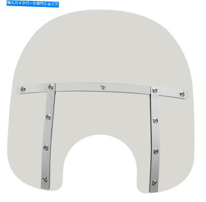 Windshields tBXb̃tgKXiJbgAEg7j̃tBXVF[h15 Memphis Shades 15 in Memphis Fats Windshield (7 in Cutout), Solar