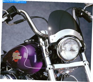 Windshields 35-43mmtH[N̂߂̃_[N`gtiViTCNtCXXN[tgKXNN2531 National Cycle Flyscreen Windshield Chrome w/ Dark Tint for 35-43mm Forks N2531
