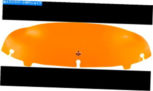 Windshields Klock Werks Ice Kolor Orange 4 �t���A�t�����g�K���X�̃n�[���[FLH�o�b�g�E�B���O14-22 Klock Werks Ice Kolor Orange 4 Flare Windshield for Harley FLH Batwing 14-22