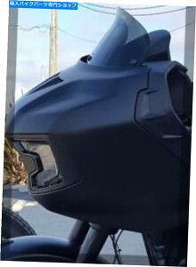 Windshields ̃xXg7 "ẻtgKXCfBA`W[20 Wind Vest 7" Gun Smoke Replacement Windshield Indian Challenger 20