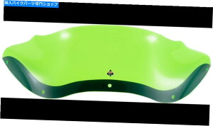 Windshields Klock Werks Ice Kolor Green 8 Harley Fltr Road Glide�̂��߂̃t���A�t�����g�K���X98-13 Klock Werks Ice Kolor Green 8 Flare Windshield for Harley FLTR Road Glide 98-13