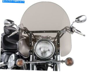 Windshields SlipStreamer SS-30NVbNtgKX17 "Smoke/ChromeSS-30-17TTQ Slipstreamer SS-30 Classic Windshield 17" Smoke/Chrome #SS-30-17TTQ