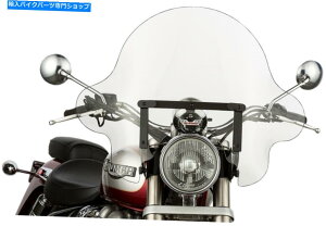 Windshields SlipStreamer SS-32-16CQB SS32 FALCON WINDSHIELD 16 �N���A/�u���b�N Slipstreamer SS-32-16CQB SS32 Falcon Windshield 16 Clear/Black�y���s�A���i�z
