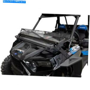 Windshields Tusk UTV܂肽݃KX̃tgKXƃtgKXCp[ƕ̃ftN^[ Tusk UTV Folding Glass Windshield with Windshield Wiper and Wind Deflector