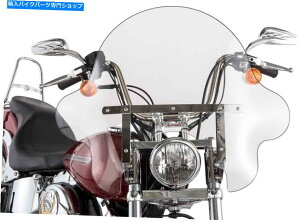 Windshields SlipStreamer SS-32 16in�B�t�@���R���t�����g�K���Xw/�N���� Slipstreamer SS-32 16in. Falcon Windshield w/ Chrome�y���s�A���i�z