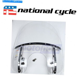 Windshields 2007-2016̃iViTCNXCb`u[h2AbvEBhV[hn[[frbh\Li National Cycle Switchblade 2-Up Windshield for 2007-2016 Harley Davidson li