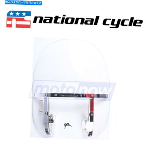 Windshields 2009-2019̃iViTCNXCb`u[h2AbvEBhV[hn[[frbh\PD National Cycle Switchblade 2-Up Windshield for 2009-2019 Harley Davidson pd