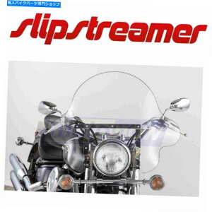 Windshields SlipStreamer SS-32 20inB uhpChromen[hEFAFalcontgKX Slipstreamer SS-32 20in. Falcon Windshields with Chrome Hardware for uh