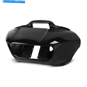 Windshields �n�[���[���[�h�O���C�h�A���ʁA�E���g��15-20�u���b�N�̃t�����g�t�F�A�C���i�[�ƃA�E�^�[ Front Fairing Inner and Outer for Harley Road Glide, Special, Ultra 15-20 black�y���s�A���i�z