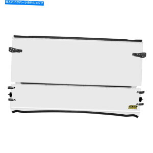 Windshields ~[Prodx 2016-2017 Quadboss Folding Windshield̏ꍇ For Kawasaki Mule PRODX 2016-2017 QuadBoss Folding Windshield