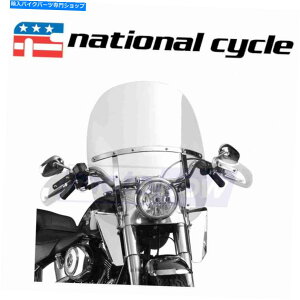 Windshields 1994-1996̃iViTCNXCb`u[h2AbvtgKXn[[frbh\PL National Cycle Switchblade 2-Up Windshield for 1994-1996 Harley Davidson pl