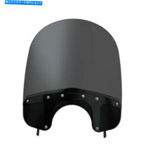 Windshields 2022`[t23.8C`BNCbN[X̐F̃~bhtgKXOXubN2884941-266 2022 Chief 23.8 in. Quick Release Tinted Mid Windshield Gloss Black 2884941-266