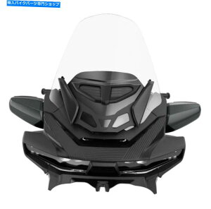 Windshields can-am�́A�X�p�C�_�[RT 2020��UP 219400993�p��can-am�����\�ȃc�A�[�x���e�b�h�t�����g�K���X Can-Am Adjustable Touring Vented Windshield for Spyder RT 2020 & Up 219400993