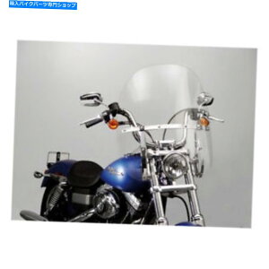 Windshields N.TCNXCb`u[h2AbvtgKX́An[[_rbh\FXD̂߂̃NAAFXBB 06-19 N.Cycles Switchblade 2-up Windshield Clear for Harley-Davidson Fxd, Fxbb 06-19