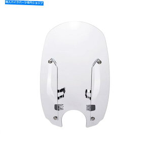 Windshields �C���h2880835-156�N���A�|���J�[�{�l�[�g24�C���`�B�N�C�b�N�����[�X�t�����g�K���X Indian 2880835-156 Clear Polycarbonate 24 in. Quick Release Windshield�y���s�A���i�z