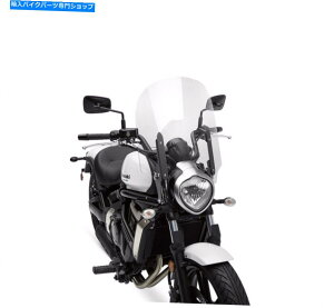 Windshields 2015-2023{̐oJS KQR傫ȃtgKXƃ}EguPbg 2015-2023 Genuine Kawasaki Vulcan S KQR Large Windshield and Mount Brackets