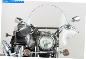 Windshields SlipStreamer SS32 Falcon Windshield 16 Clear/Chrome | SS-32-16CWQ Slipstreamer Ss32 Falcon Windshield 16 Clear/Chrome | SS-32-16CWQ�y���s�A���i�z