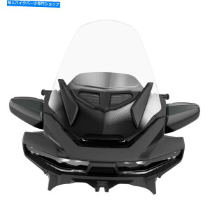 Windshields can-am�́A�X�p�C�_�[RT 2020��UP 219400993�p��can-am�����\�ȃc�A�[�x���e�b�h�t�����g�K���X Can-Am Adjustable Touring Vented Windshield for Spyder RT 2020 & Up 219400993�y���s�A���i�z
