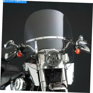 Windshields �V�����i�V���i���T�C�N��N21127�X�C�b�`�u���[�h2�A�b�v�t�����g�K���X NEW NATIONAL CYCLE N21127 SwitchBlade 2-Up Windshield