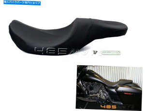 Seats �n�[���[�c�A�[�̂��߂�2�A�b�v�V�[�g�N�b�V���������|�[�����b�t�F�X�g���b�`�^���N08-17 2-Up Seat Cushion Replacement for Harley Touring Paul Yaffe Stretched Tank 08-17
