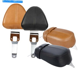 Seats ライダーバックレストサポートレザーパッドインディアンスカウトシックスシティ16-23スカウト15-23 Rider Backrest Support Leather Pad Fit For Indian Scout Sixity 16-23 Scout 15-23