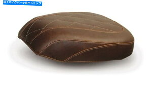 Seats }X^OChgbp[\AV[g_ChuE11-17n[[\tgACubNC Mustang Wide Tripper Solo Rear Seat Diamond Brown 11-17 Harley Softail Blackline