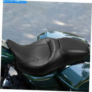 Seats n[[cA[CVO[hXg[gOChɓKhCo[q2AbvV[g09-22 Driver Passenger Two-up Seat Fit For Harley Touring CVO Road Street Glide 09-22