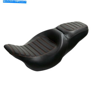 Seats n[[c[O[hXg[gOCh2009NɃhCo[ȃNbVtBbg Driver Passenger Seat Cushion Fit For Harley Touring Road Street Glide 2009-Up