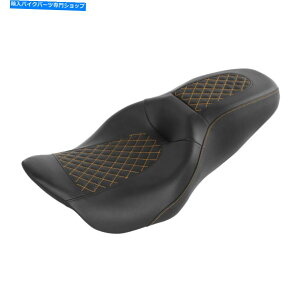 Seats n[[c[OGNgXg[gOCh2009-upɓK2̃hCo[̏q Two Up Driver Passenger Seat Fit For Harley Touring Electra Street Glide 2009-up