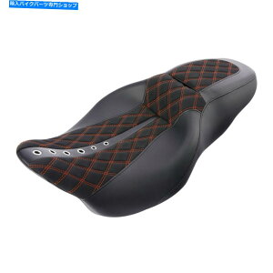 Seats n[[c[O[hXg[gOChɓKhCo[Ə Driver & Passenger Seat Fit For Harley Touring Road Street Glide 09-Up