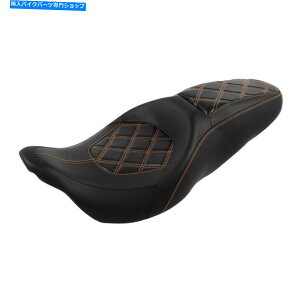 Seats n[[c[OXg[gOCh2009-2022 10ɓKs[XhCo[̏ One Piece Driver Passenger Seat Fit For Harley Touring Street Glide 2009-2022 10
