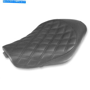 Seats ThubNlQ[hiqXeb`\V[g4.5M^N2004-19n[[XL Saddlemen Black Renegade Lattice Stitch Solo Seat 4.5 Gal Tank 2004-19 Harley XL