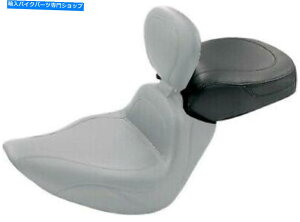 Seats }X^OBe[WX|[c2006N2010Ñn[[fCrbh\tgAČ㕔Ȃɖߍ܂܂ Mustang Vintage Sport Recessed Rear Seat for 2006-2010 Harley Davidson Softail