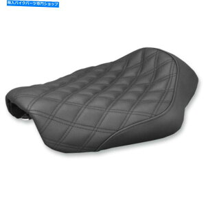 Seats Tht҃ubNeBXXeb`\hCo[V[gn[[2004-05_CiFXD Saddlemen Renegade Black Lattice Stitch Solo Driver Seat Harley 2004-05 Dyna FXD