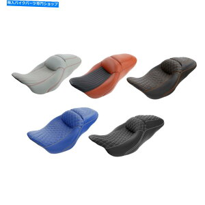 Seats ハーレーCVOリミテッドロードストリートグライドのドライバー乗客のピリオンシート2009-2022 Driver Passenger Pillion Seat For Harley CVO Limited Road Street Glide 2009-2022