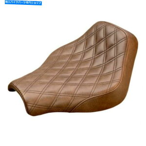 Seats Saddlemen Renegade Solo Seat -Lattice Stitched -Brown Brown 818-30-002bls SADDLEMEN RENEGADE SOLO SEAT - LATTICE STITCHED - BROWN BROWN 818-30-002BLS
