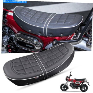 Seats L^RubNNVbNfGV[gz__bNX125 ST125 21-23̃NbV KITACO BLACK CLASSIC DUEL REPLACEMENT SEAT CUSHION FOR HONDA DAX 125 ST125 21-23