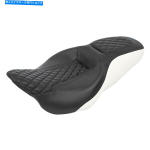 Seats n[[c[O[hLOOChFLHR FLTR 2009-2022ɓKhCo[̏ Driver Passenger Seat Fit For Harley Touring Road King Glide FLHR FLTR 2009-2022