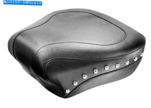 Seats }X^OChcA[X^bhAV[ĝ݂̃n[[_rbh\\tgACSTDAeB[ Mustang Wide Touring Studded Rear Seat ONLY Harley-Davidson Softail Std Rear Tir