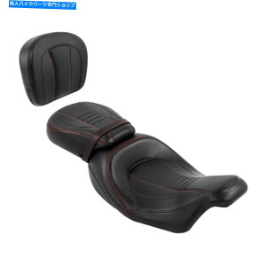 Seats hCo[̏ +obNXgpbhn[[c[O[hLO2009-2021ɓKĂ܂ Driver Passenger Seat + Backrest Pad Fit For Harley Touring Road King 2009-2021