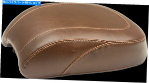 Seats �}�X�^���O�u���E���X���[�X���A - �s���I���p�b�h���C�h�g���b�p�[�\���V�[�g83003 Mustang Brown Smooth Rear - Pillion Pad Wide Tripper Solo Seat 83003�y���s�A���i�z