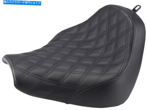 Seats 18-20 FXBR/s�̃��l�Q�[�h�i�q�X�e�b�`�\���V�[�g�u���b�N�W�F��818-31-002LS Renegade Lattice Stitched Solo Seat Black Gel 818-31-002LS For 18-20 FXBR/S�y���s�A���i�z