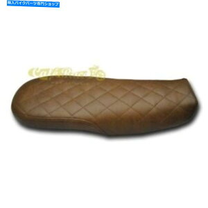 Seats z_CX500XNu[JtF[T[p̃ThubgJ[`R[guE Saddle Brat Color Chocolate Brown for Honda CX500 scrambler cafe racer