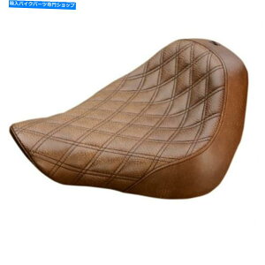 Seats Saddlemen Renegade Solo Seat -Lattice Stitched -Brown Brown 818-27-002bls SADDLEMEN RENEGADE SOLO SEAT - LATTICE STITCHED - BROWN BROWN 818-27-002BLS