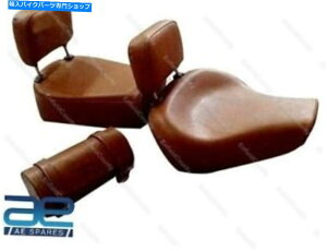 Seats CGtB[h̉Kȃ_uobNXgV[gO\ȔwS2UɓK Fits Royal Enfield Comfortable Double Backrest Seat With Detachable Backrest S2u